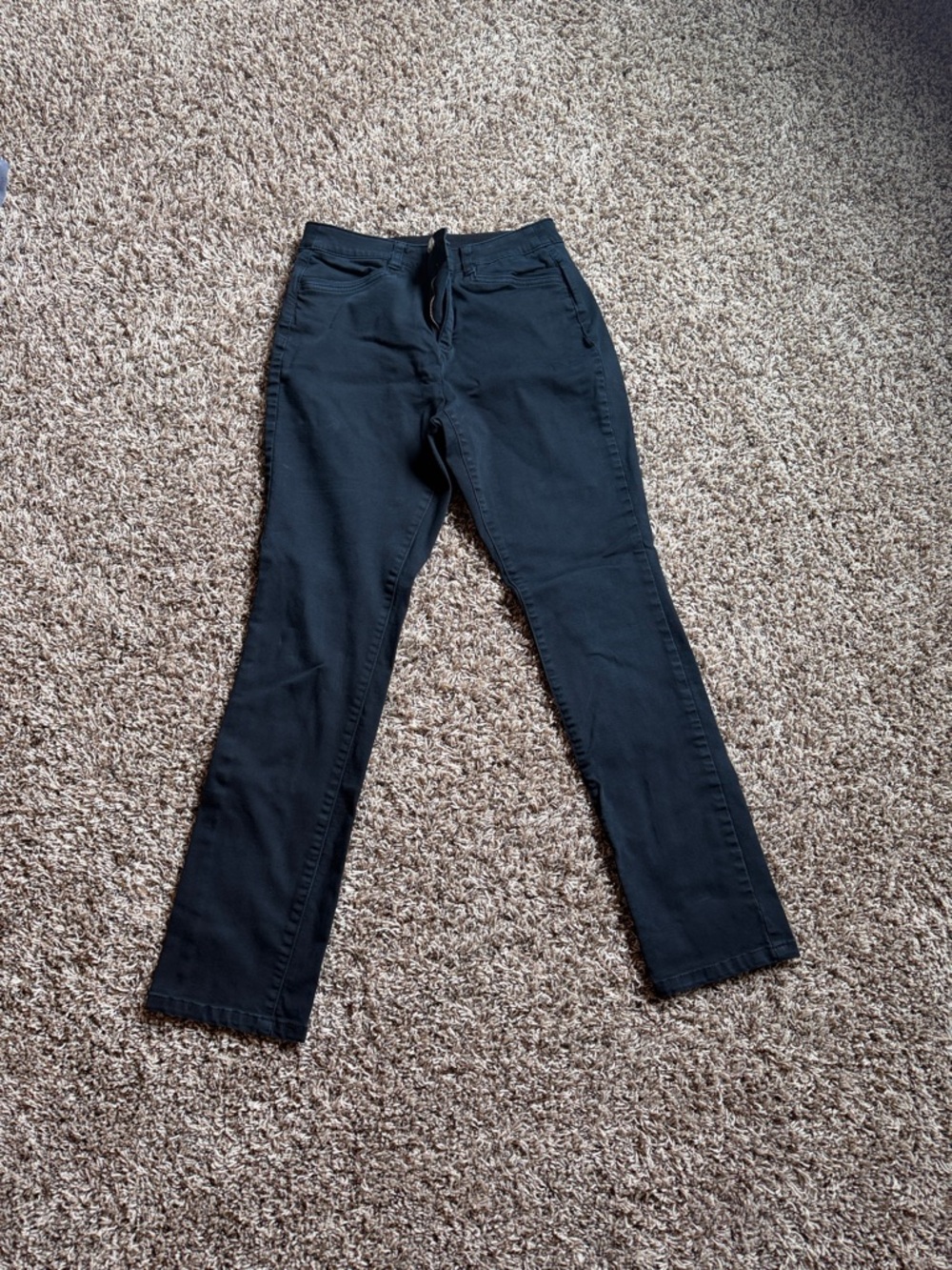 Christopher & Banks Black Straight Leg Pants